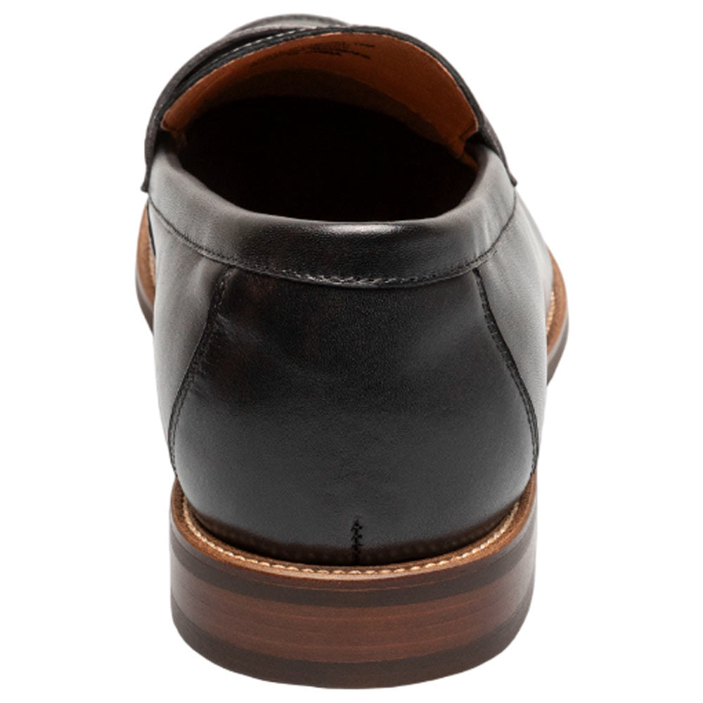 Florsheim Rucci Black Moc Toe Penny Loafer for Men