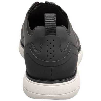 Stacy Adams Men’s Plain Toe Black Elastic Lace Up Casual Hybrid Everidge