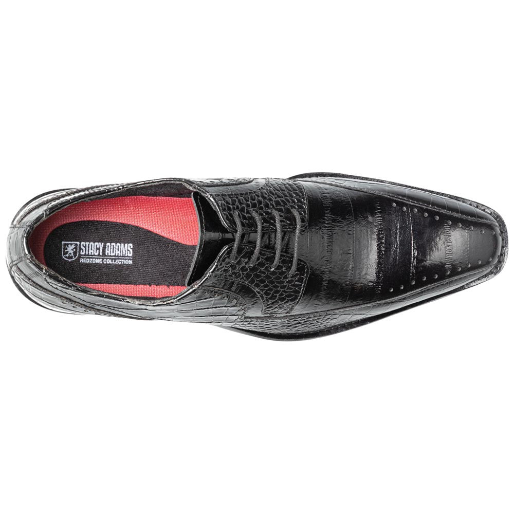 Stacy Adams Talamanco Bike Toe Oxford - Black