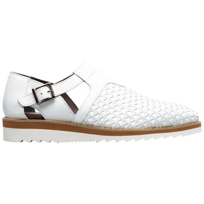 Stacy Adams Alvarado White Woven City Sandal for Men