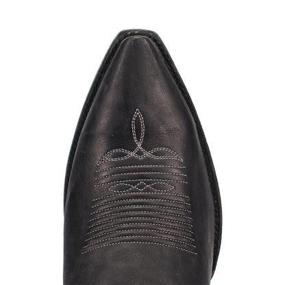 Dan Post Men’s Diesel Black 13” Snip Toe Cowboy Boots