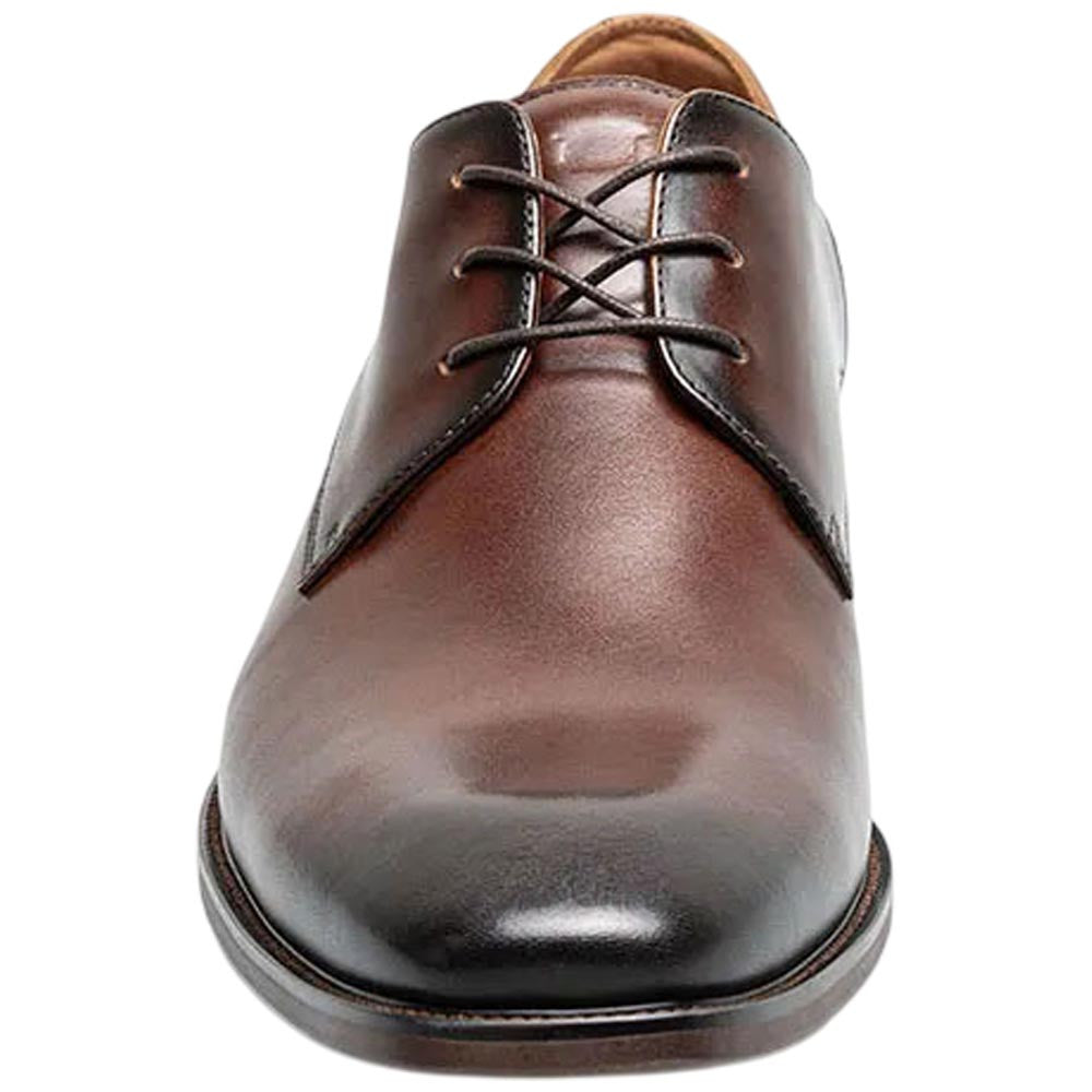 Florsheim Sorrento Lux Plain Toe Oxford - Brown Leather Dress Shoe