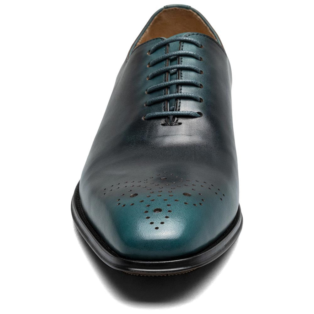 Hallquist Plain Toe Oxford | Stacy Adams Dress Shoes in Turquoise for Men