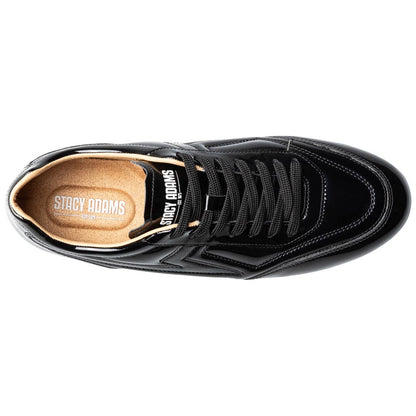 Stacy Adams Action 150 Sporty Lace-Up Sneaker - Black Patent