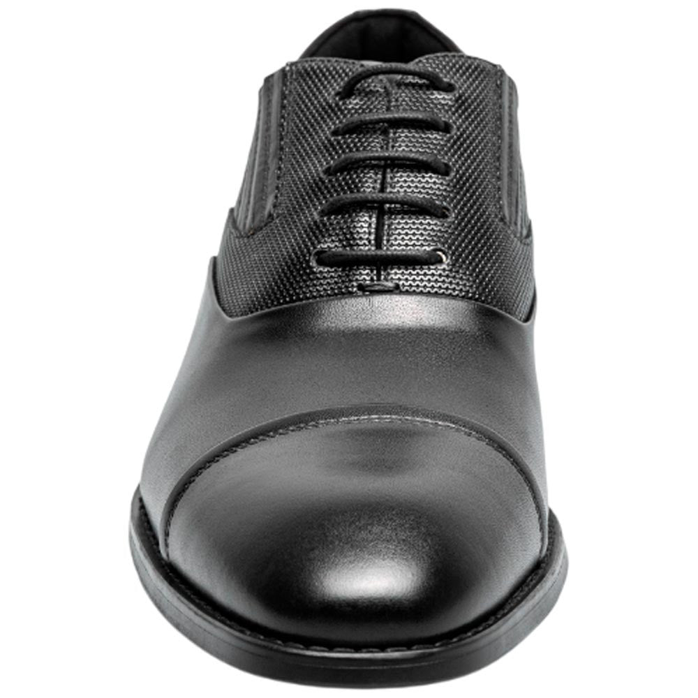 Stacy Adams Lucas Cap Toe Black Oxford Shoes for Men