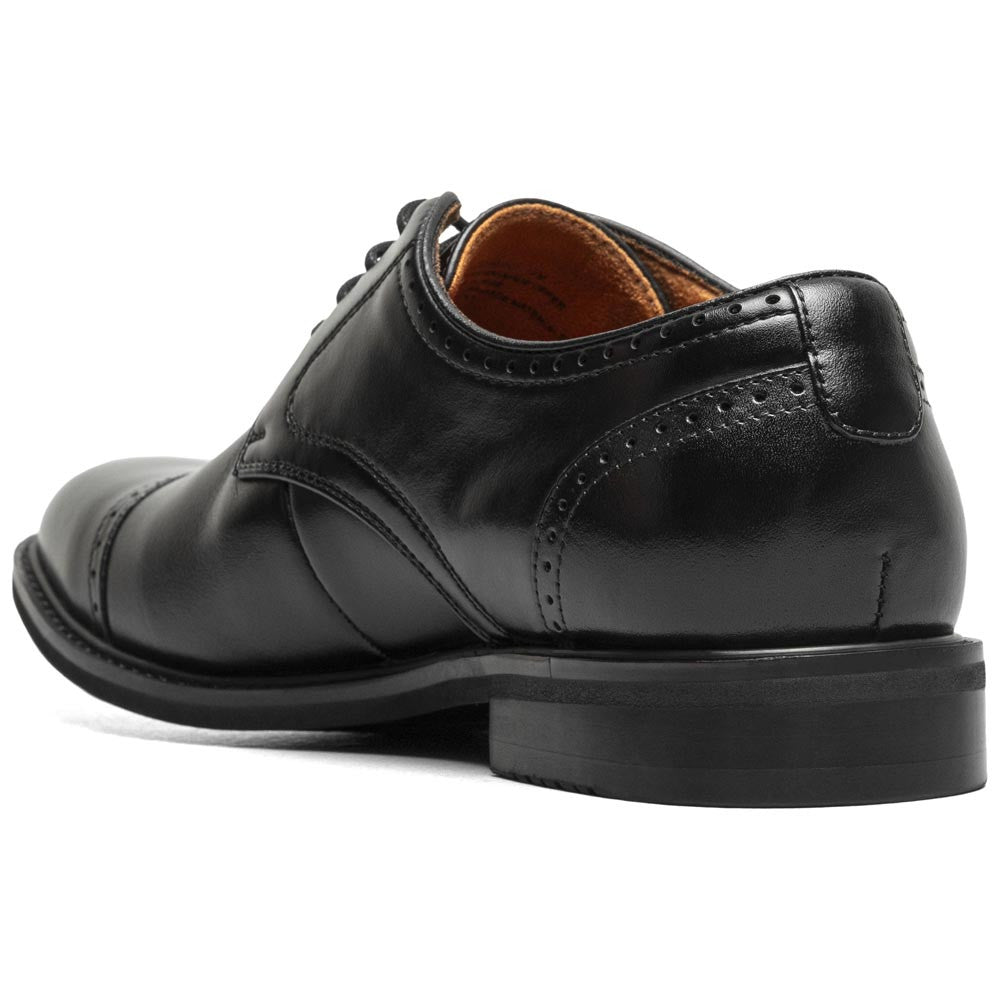 Stacy Adams Men’s Cap Toe Black Oxfords Bailey