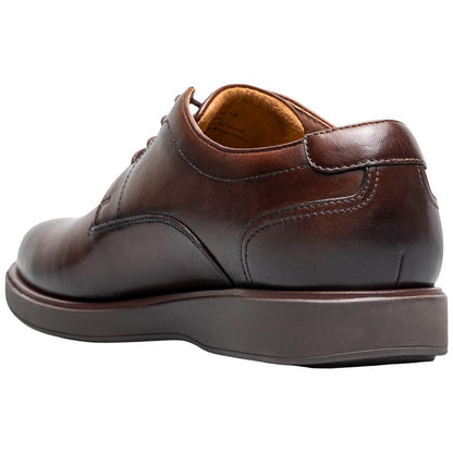 Florsheim Avenue Men's Brown Smooth Leather Plain Toe Oxford