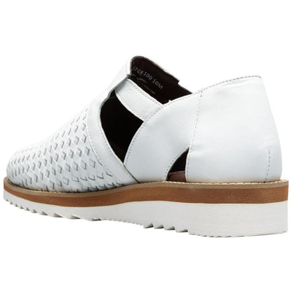 Stacy Adams Alvarado White Woven City Sandal for Men