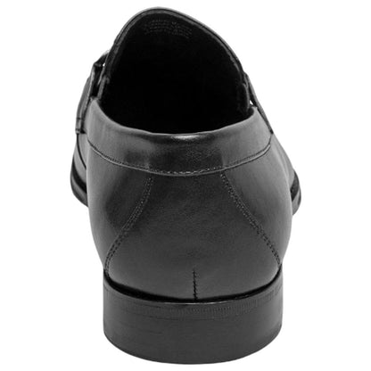 Florsheim Jacobi Moc Toe Bit Slip On Black Loafer for Men