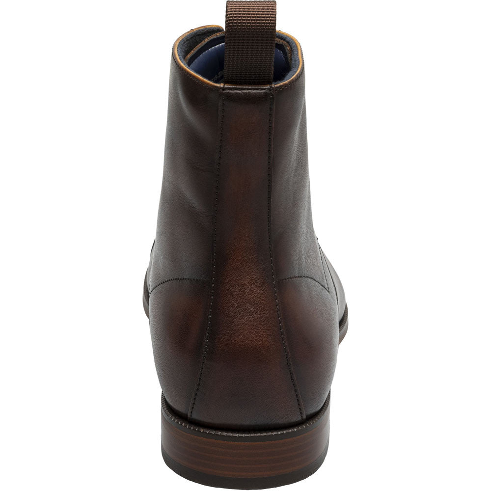 Stacy Adams Henry Cap Toe Lace Up Boot in Brown