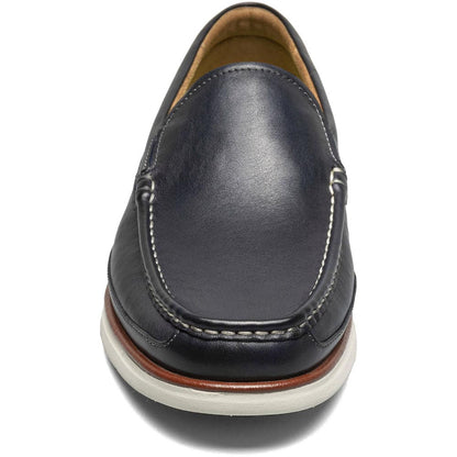 Florsheim Tropics Navy Moc Toe Venetian Slip On Shoes