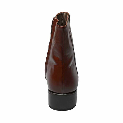Florsheim Duke Zipper Cognac Bike Toe Boots