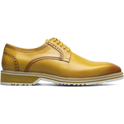 Stacy Adams Barringer Plain Toe Oxford in Yellow