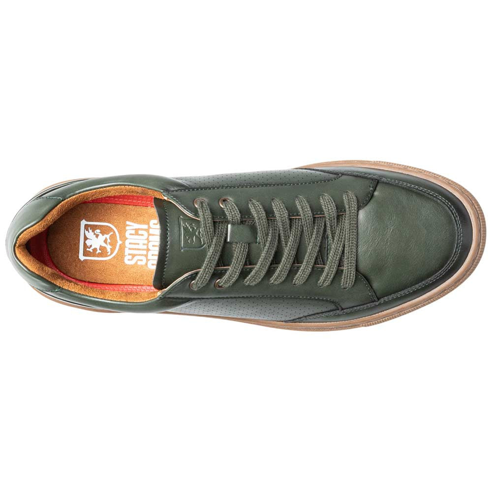 Stacy Adams Dorian Lace To Toe Sneaker - Green