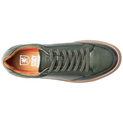 Stacy Adams Dorian Lace To Toe Sneaker - Green