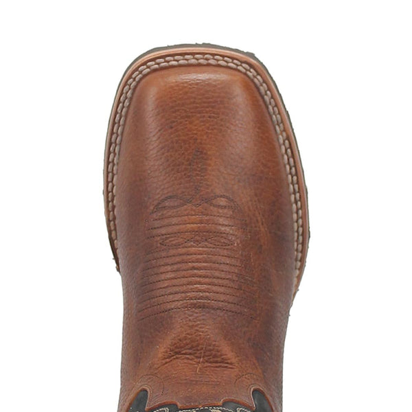 Dan Post Boldon Men’s Cognac Square Toe Leather Boot