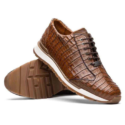Marco Di Milano Alonzo Bay Apache All Over Caiman Crocodile Sneakers