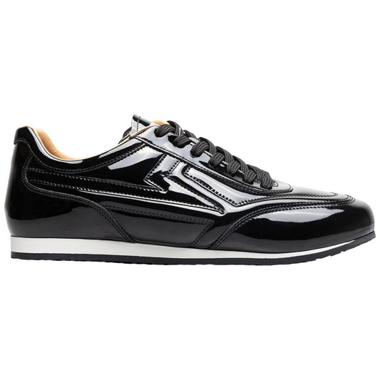 Stacy Adams Action 150 Sporty Lace-Up Sneaker - Black Patent