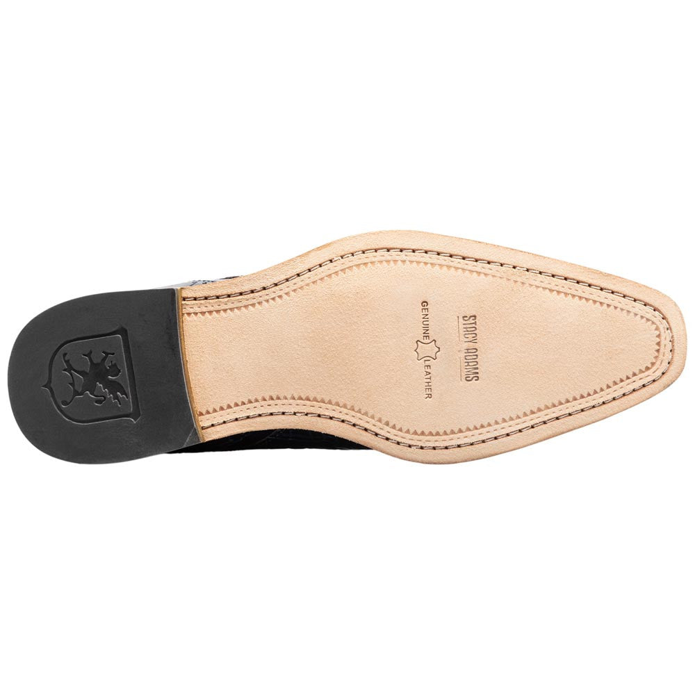 Stacy Adams Talamanco Bike Toe Oxford - Blue