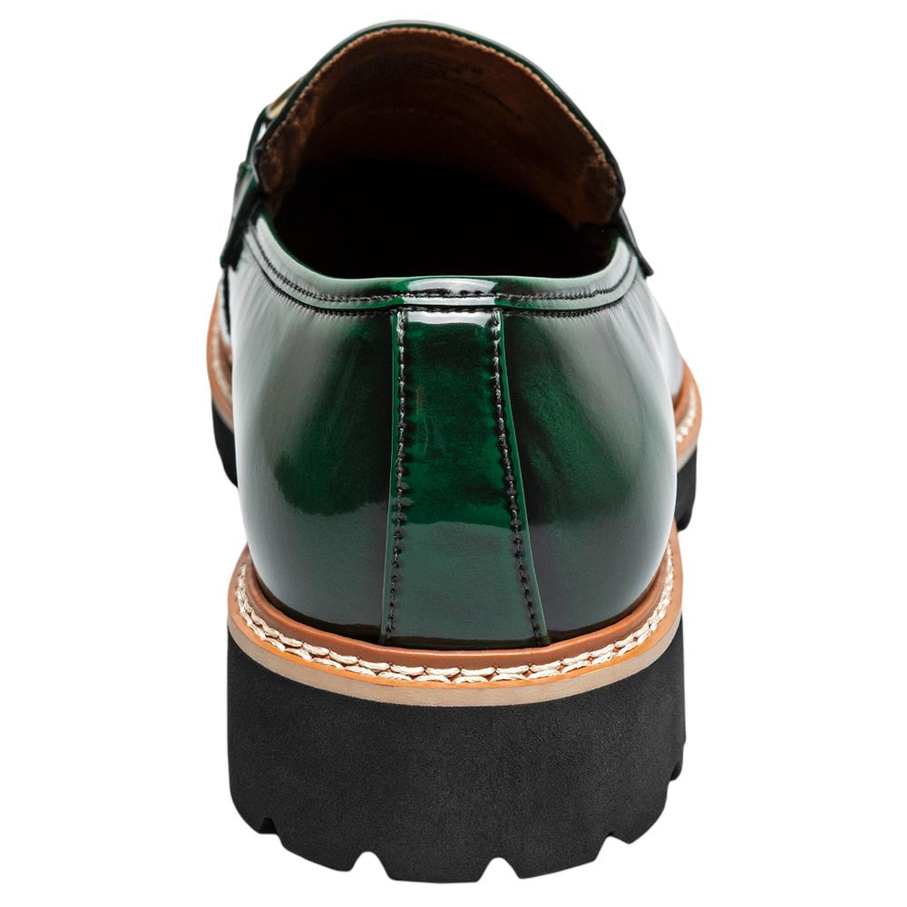 Stacy Adams Carabello Moc Toe Bit Slip-On - Green