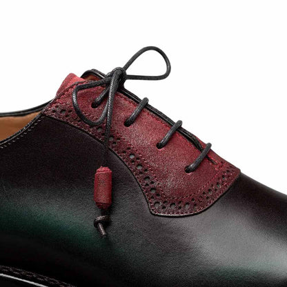 Mezlan Bretton Multi-Tone Oxford - Men's Graphite/Multi Wholecut Oxford