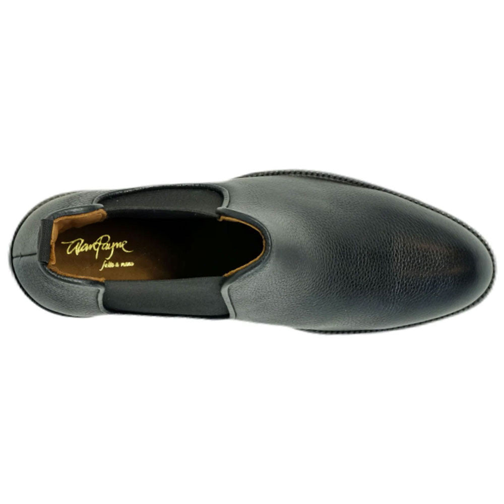 Alan Payne Men’s Brisbane Black Calfskin Chelsea Boots