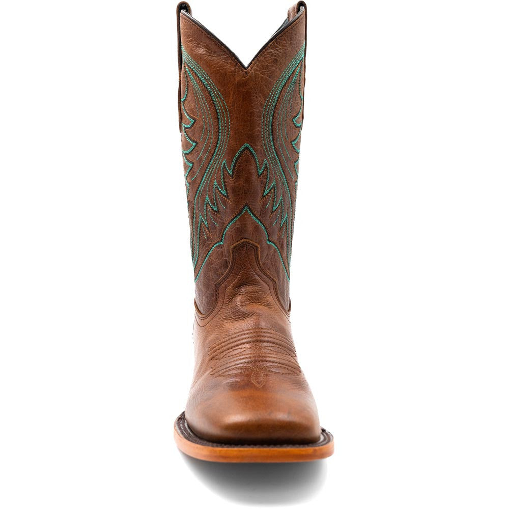 Ferrini Women’s Beau Honey Square Toe Leather Cowboy Boots