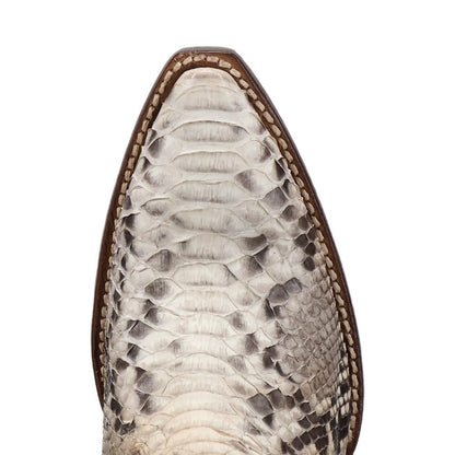 Dan Post Women's Calvera Natural White Genuine Python Fashion Boot