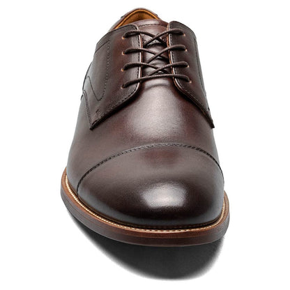 Florsheim Rucci Cap Toe Brown Oxford Shoes