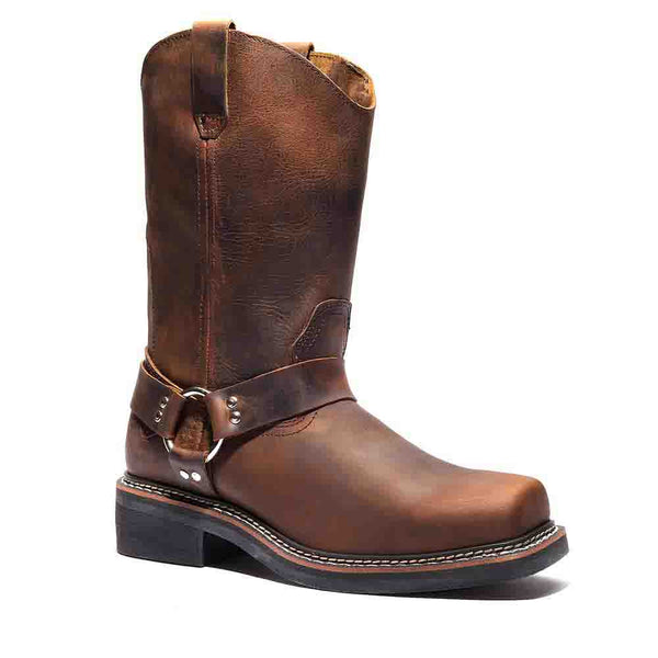 Bonanza Nomad 10-Inch Crazy Brown Harness Riding Boot