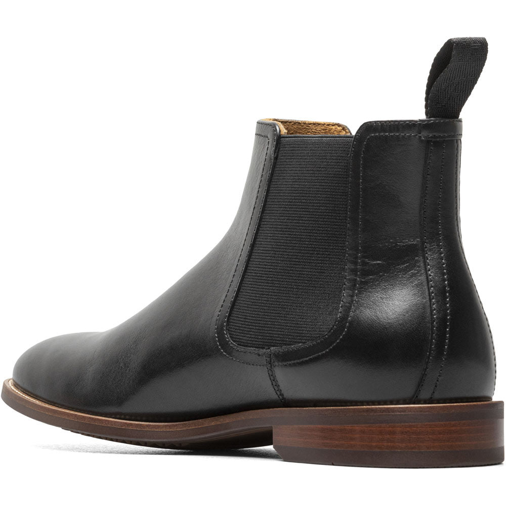 Florsheim Rucci Plain Toe Gore Black Boots