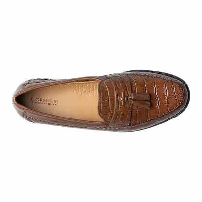 Florsheim Pisa Cognac Moc Toe Tassel Loafer