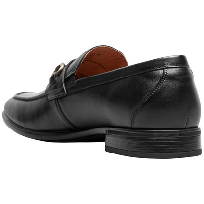 Florsheim Zaffiro Black Moc Toe Bit Loafer II for Men