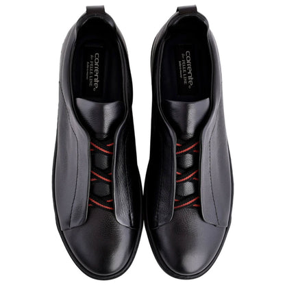 Corrente Men's Fashion Sneaker - Black