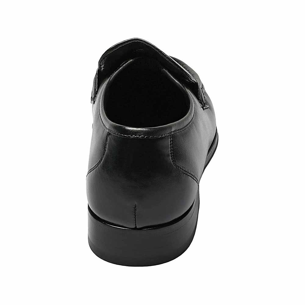 Florsheim Como Black Moc Toe Strap Loafer