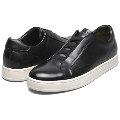 Monopoli Elastic Lace To Toe Sneaker | Florsheim Black Multi Dress Sneakers