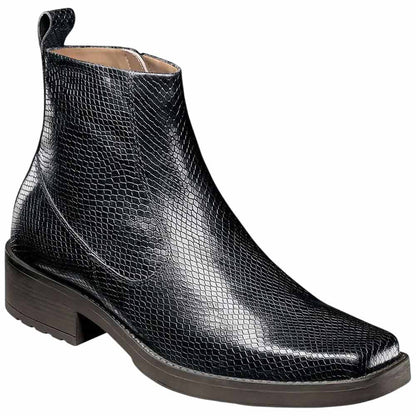 Stacy Adams Shea Plain Toe Side Zip Boot - Brown