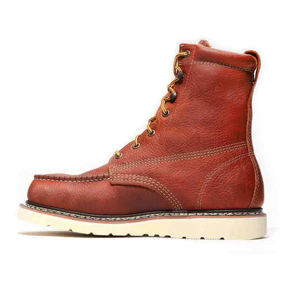 Bonanza Frontier Classic 8-Inch Golden Brown Moc Toe Boot