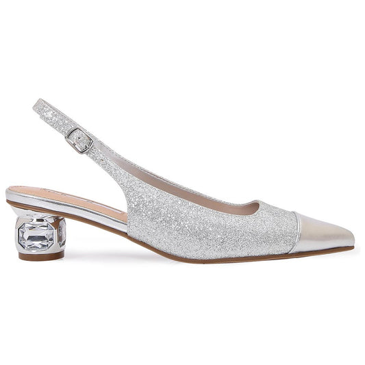 Lady Couture Saphire Pump 1.5” In Silver