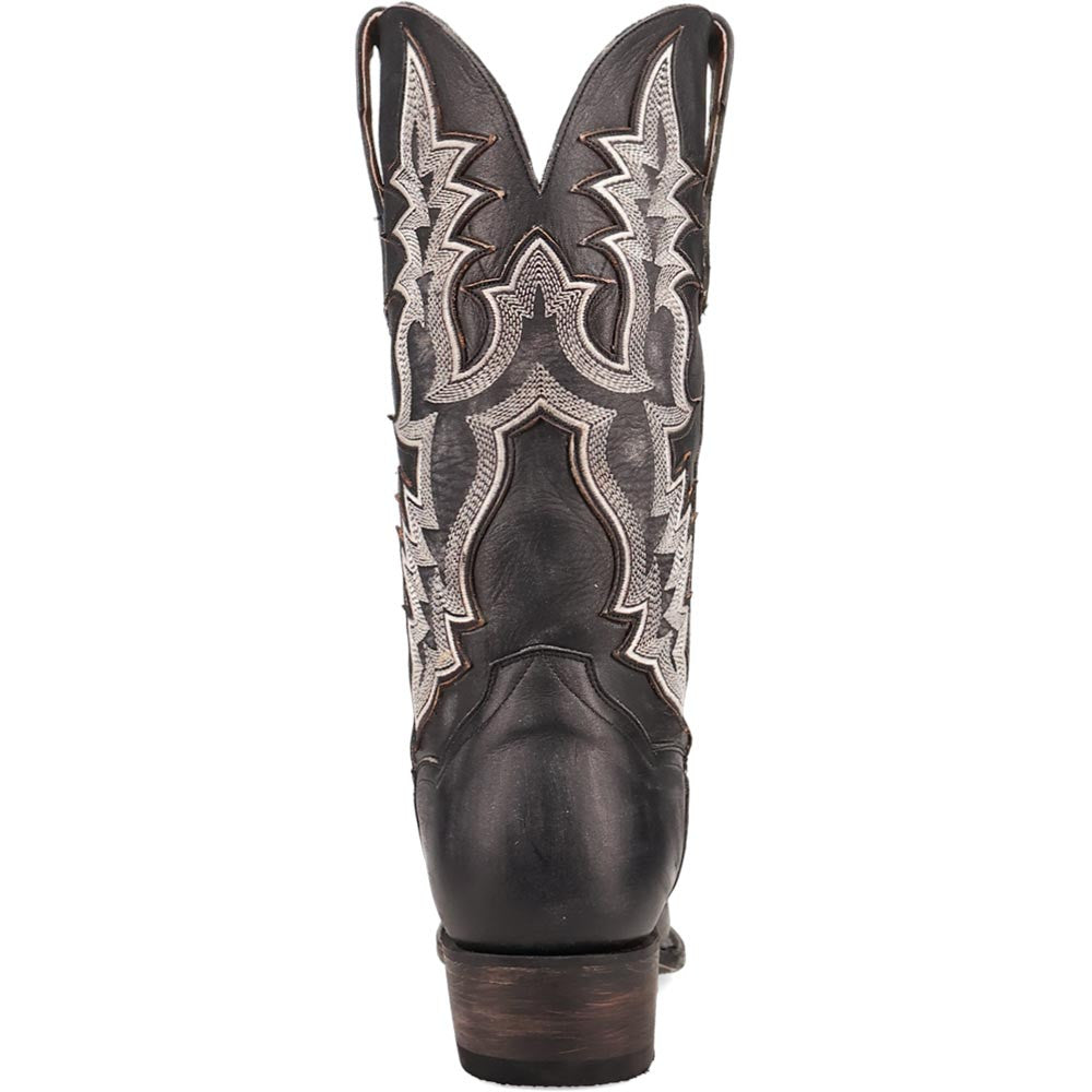 Dan Post Men’s Diesel Black 13” Snip Toe Cowboy Boots