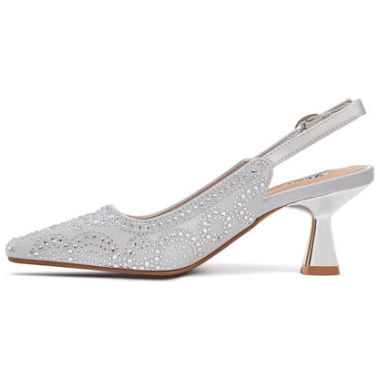 Lady Couture Lucy Pumps 2.5" Heels in Silver