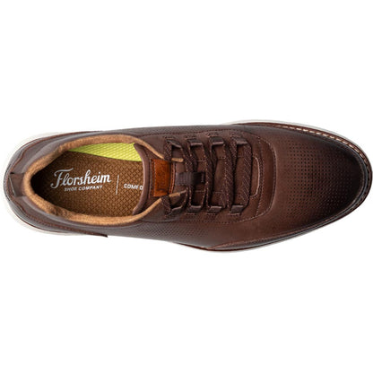 Launch Elastic Lace Slip On Casual Hybrid | Florsheim Hybrid Casual in Brown