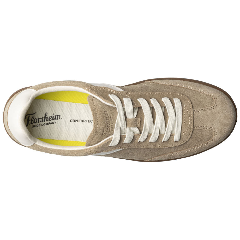 Pace T-Toe Lace Up Casual Sneaker | Florsheim Taupe Multi Dress Sneakers for Men