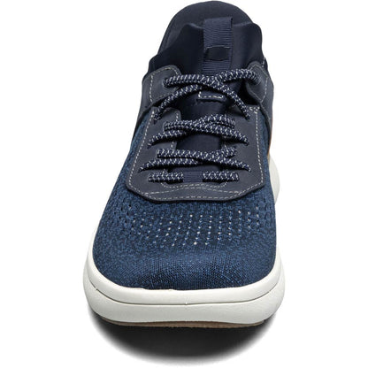 Florsheim Fleet Navy Knit Elastic Lace Men's Sneaker