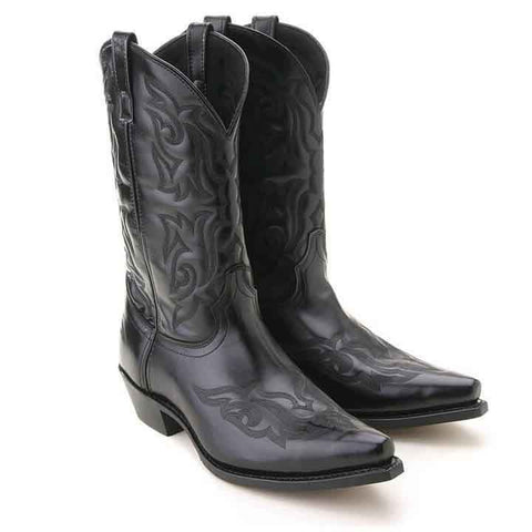 Laredo Hawke Black Dress Western Boots