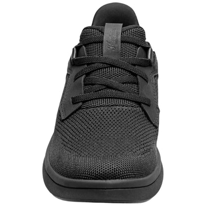 Florsheim Fleet Black Knit Elastic Lace Slip-On Casual Sneaker for Men