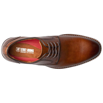 Stacy Adams Men’s Plain Toe Brandy Oxfords Benson