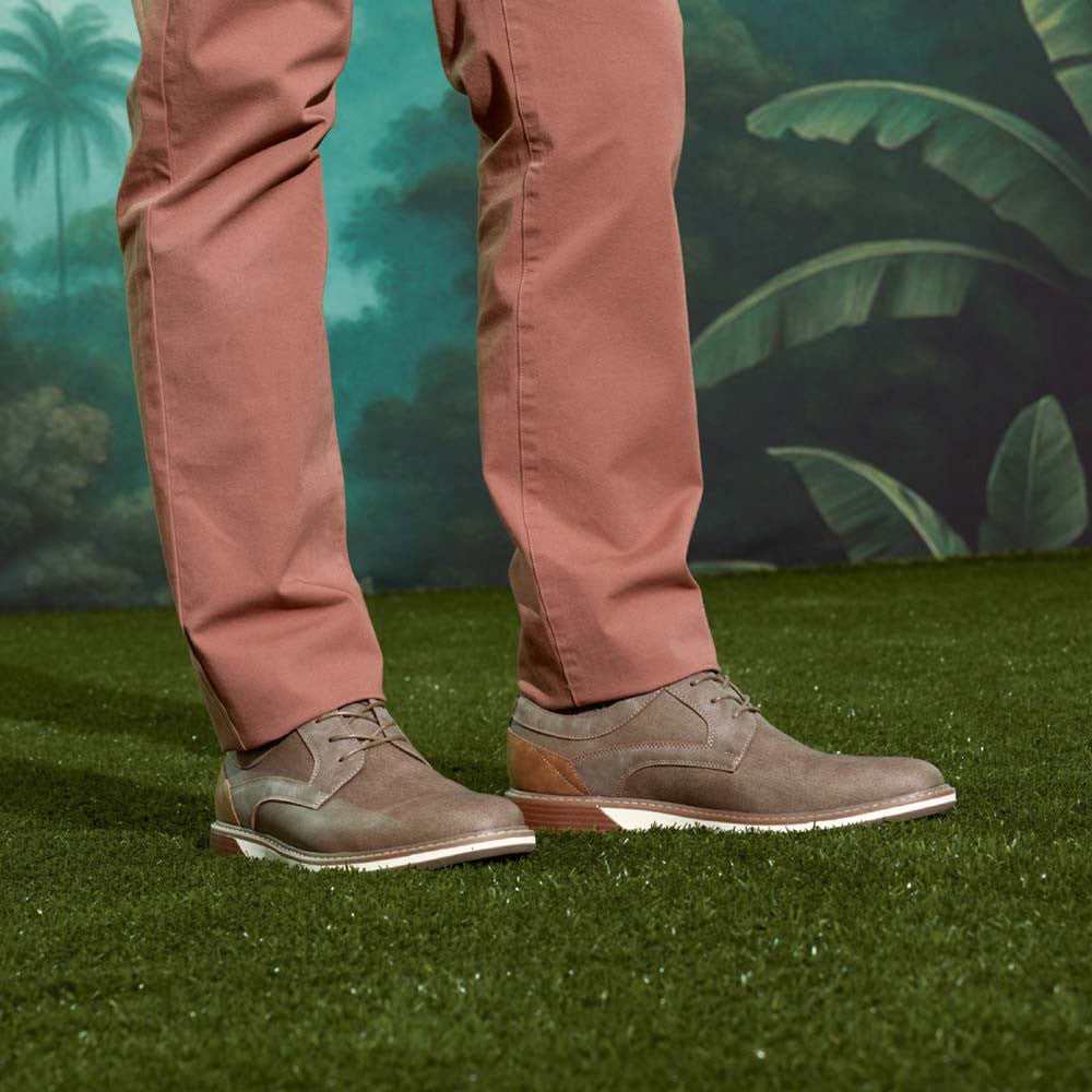 Stacy Adams Phineas Plain Toe Oxford - Taupe