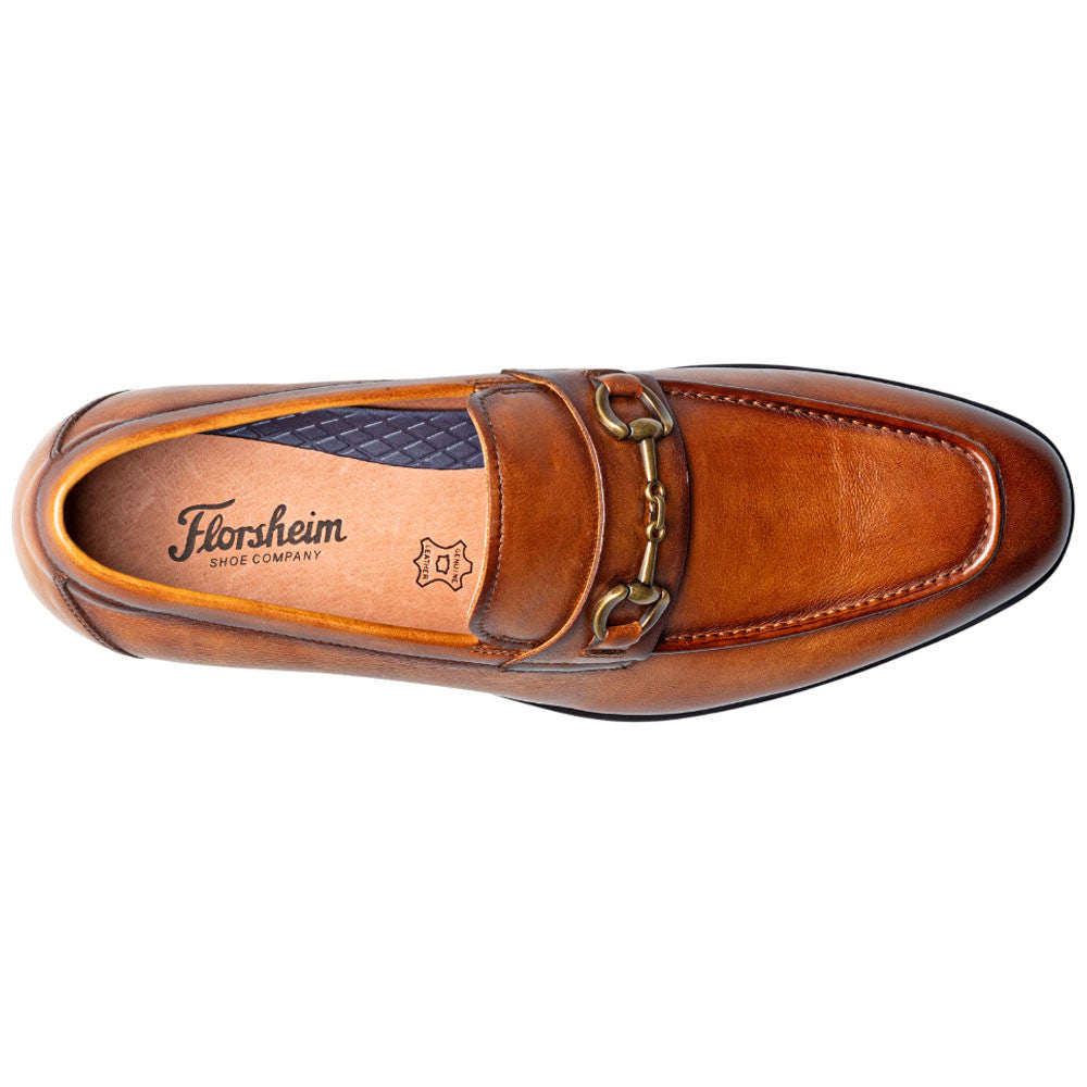 Florsheim Zaffiro Saddle Tan Moc Toe Bit Loafer II for Men