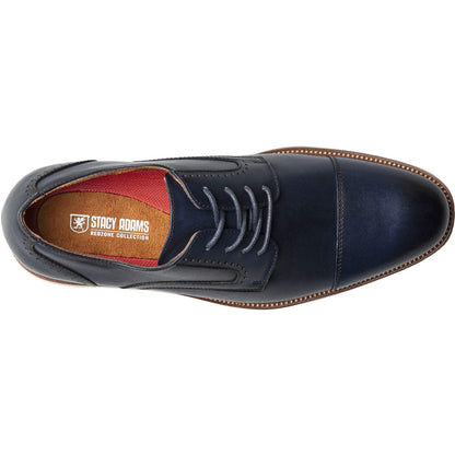 Stacy Adams Wesbridge Cap Toe Oxford in Navy